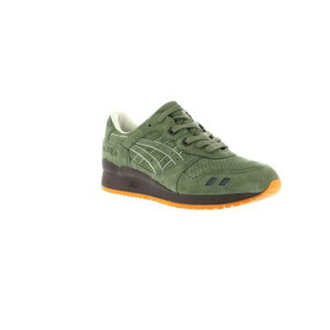 アシックス ASICS スニーカー 【 GELLYTE III RONNIE FIEG MILITIA SPECIAL BOX OLIVE CHOCOLATE ORANGE 】 メンズ 送料無料