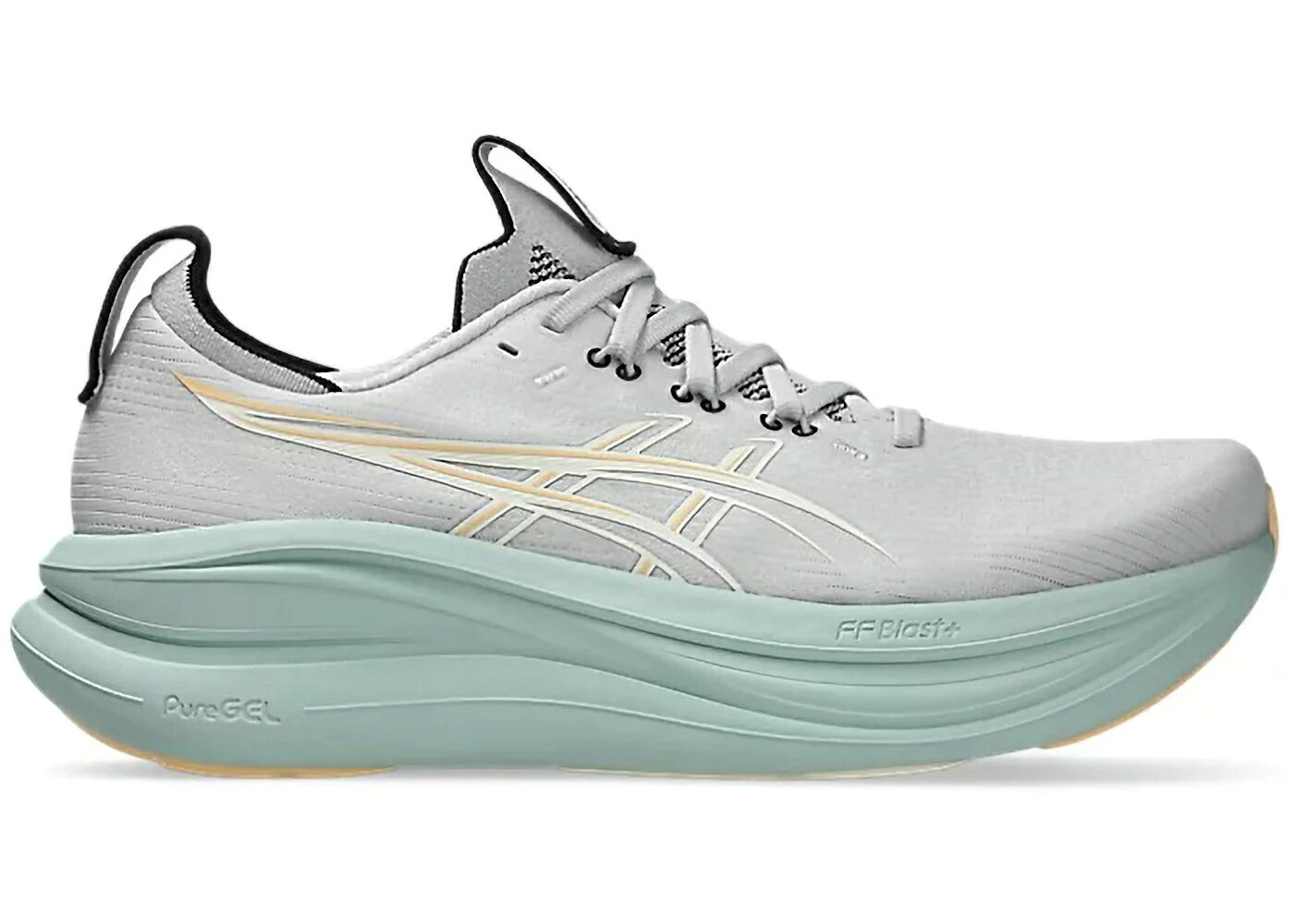 アシックス 灰色 グレー クリーム スニーカー メンズ ASICS GEL-NIMBUS 28 CLOUD GREY CREAM / CLOUD GREY CREAM