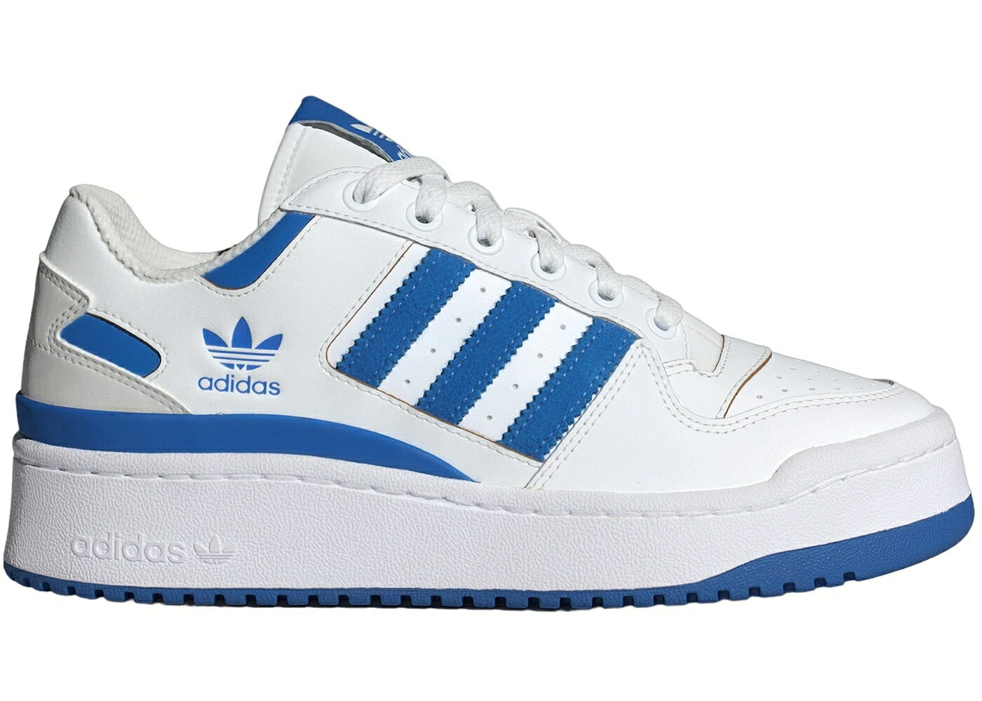 Other - アディダス フォーラム 白色 ホワイト 青色 ブルー 灰色 グレー WOMEN'S スニーカー レディース ADIDAS FORUM BOLD STRIPES CLOUD WHITE BLUE BIRD GREY (WOMEN'S) / CLOUD WHITE BLUE BIRD GREY ONE