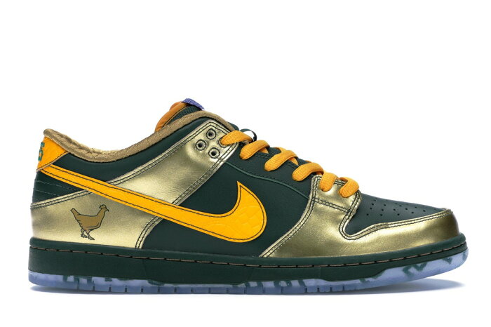 ナイキ NIKE エスビー ダンク スニーカー 【 SB DUNK LOW DOERNBECHER 2018 FIR UNIVERSITY GOLDMETALLIC GOLD 】 メンズ