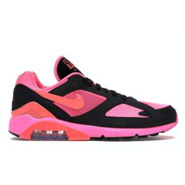 ナイキ NIKE エア マックス スニーカー 【 AIR MAX 180 COMME DES GARCONS BLACK LASER PINK SOLAR REDBLACK 】 メンズ