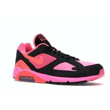 ナイキ NIKE エア マックス スニーカー 【 AIR MAX 180 COMME DES GARCONS BLACK LASER PINK SOLAR REDBLACK 】 メンズ