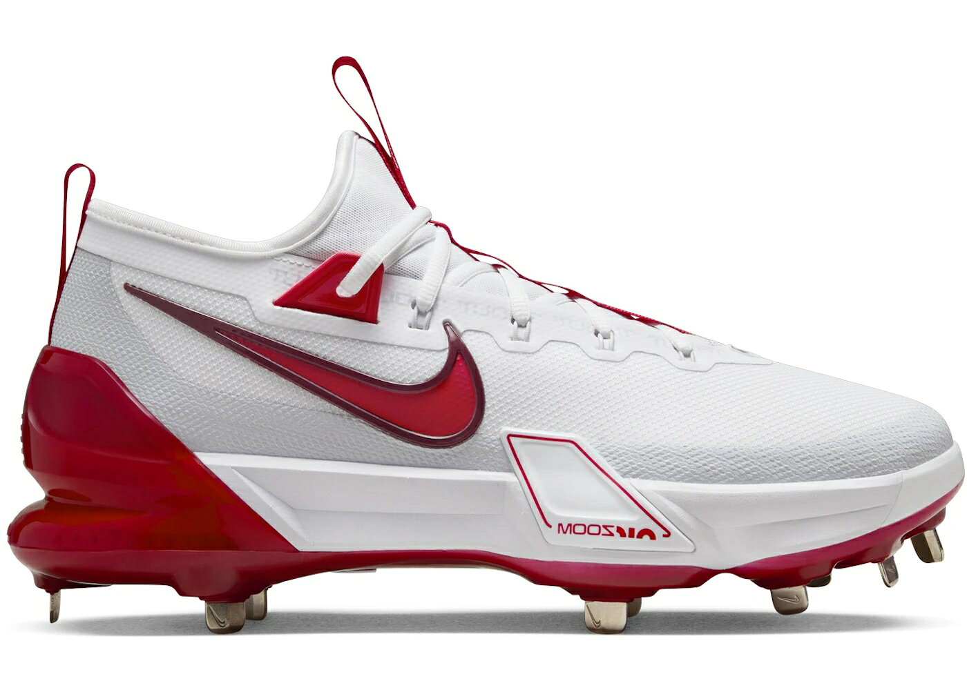 �ʥ��� ������ ���꡼�� �� �ۥ磻�� �ԥ奢 �ץ���ʥ� ������ �� ��å� ���ˡ����� ��� NIKE FORCE ZOOM TROUT 9 ELITE WHITE PURE PLATINUM TEAM RED UNIVERSITY / WHITE PURE PLATINUM TEAM RED