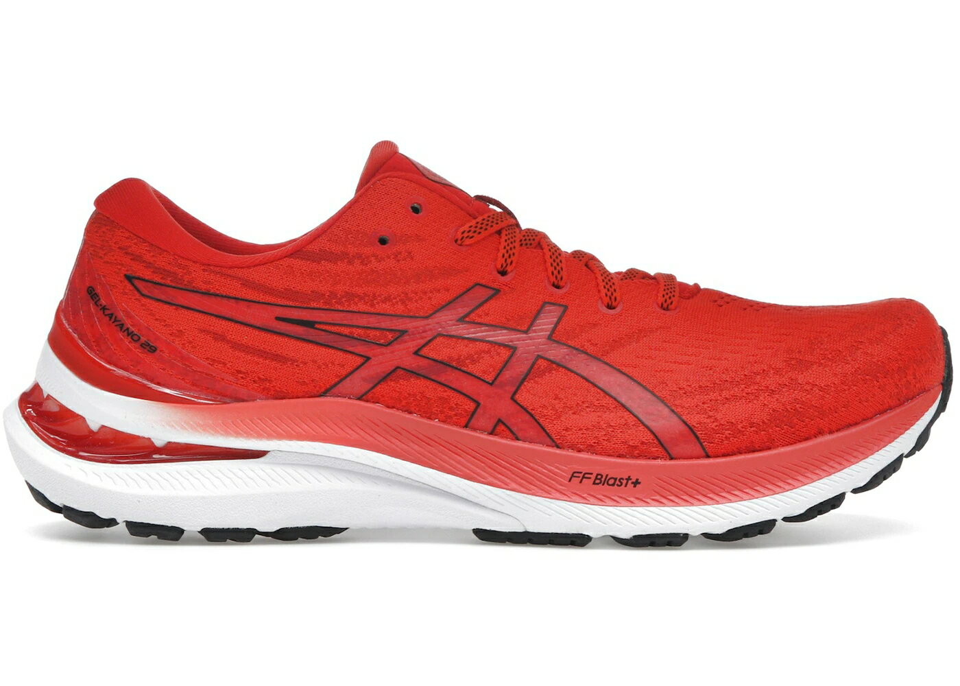 アシックス 黒色 ブラック スニーカー メンズ ASICS GEL-KAYANO 29 CHERRY TOMATO BLACK / CHERRY TOMATO BLACK