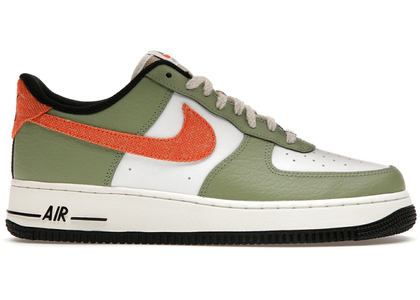 ナイキ 緑 グリーン 橙 オレンジ 白色 ホワイト エアフォース '07 スニーカー メンズ NIKE AIR FORCE 1 LOW OIL GREEN ORANGE / OIL GREEN WHITE SAIL SAFETY