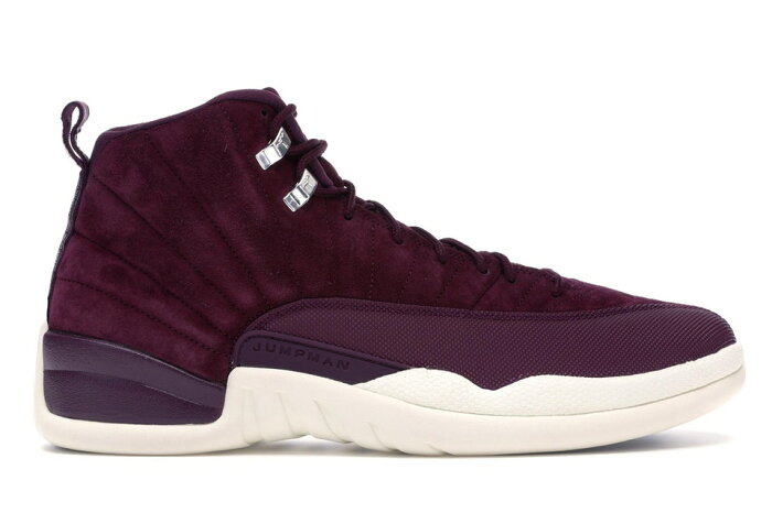 ナイキ ジョーダン JORDAN スニーカー 【 12 RETRO BORDEAUX SAILMETALLIC SILVER 】