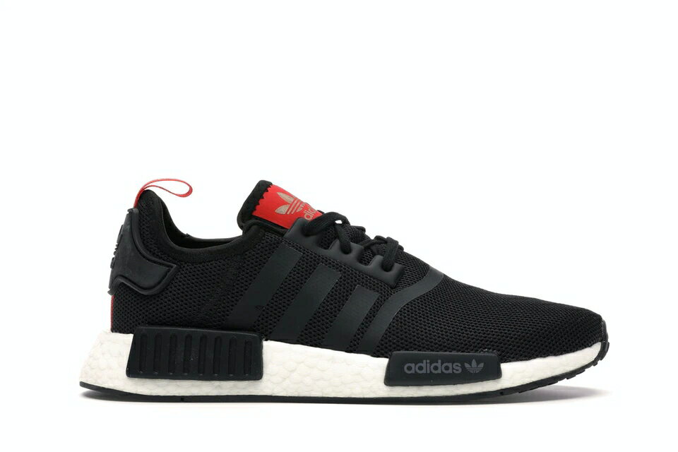 アディダス ADIDAS 【 NMD R1 BRED YOUTH CORE BLACK HIRES RED 】