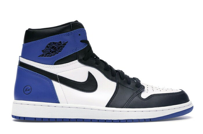 ナイキ ジョーダン JORDAN スニーカー 【 1 RETRO FRAGMENT FRIENDS AND FAMILY BLACK SPORT BLUEWHITE 】