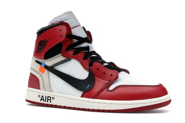 ナイキ ジョーダン JORDAN ハイ スニーカー 【 1 RETRO HIGH OFFWHITE CHICAGO WHITE BLACKVARSITY RED 】 メンズ