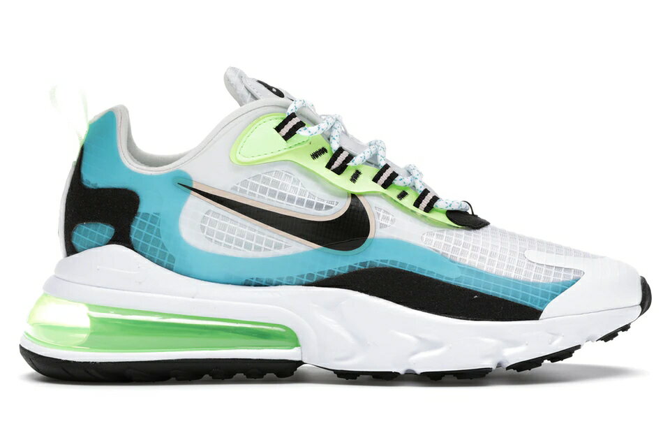 ナイキ NIKE マックス リアクト アクア エアマックス スニーカー 【 270 REACT ORACLE AQUA GHOST GREEN GREENWASHED CORALBLACK 】