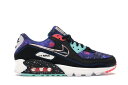 iCL }bNX X[p[mo m@ F ubN F zCg GA}bNX Xj[J[ Y y NIKE AIR MAX 90 SUPERNOVA (2020) / BLACK WHITE MULTI COLOR z