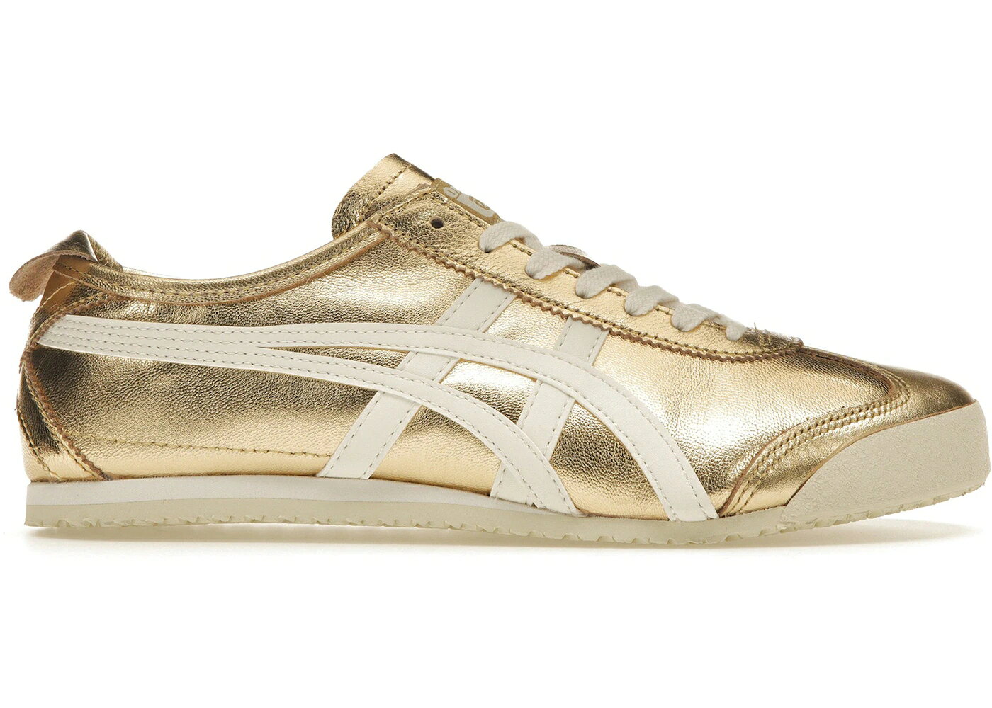 アシックス メキシコ ゴールド 白色 ホワイト オニツカタイガー スニーカー メンズ ASICS ONITSUKA TIGER MEXICO 66 GOLD WHITE / GOLD WHITE
