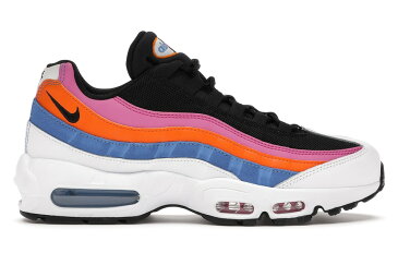 ナイキ NIKE マックス エアマックス スニーカー 【 95 ESSENTIAL MULTI WHITE BLACKMAGMA ORANGEACTIVE FUCHSIA 】