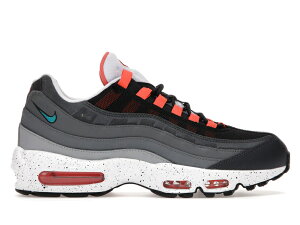 ナイキ NIKE マックス 灰色 グレー エアマックス スニーカー 【 95 GREY SPECKLE SOLE ORANGETEAL 】