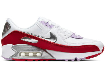 ナイキ NIKE マックス エアマックス レディース スニーカー 【 90 RECRAFT CHINESE NEW YEAR 2020 WOMENS WHITE TEAM REDMETALLIC SILVER 】