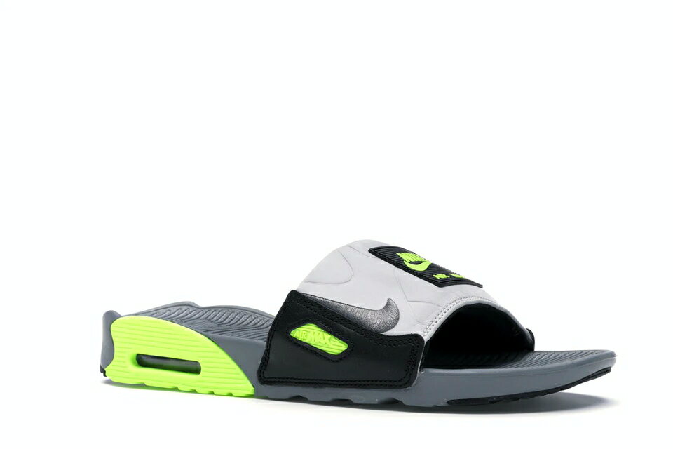 ナイキ NIKE マックス サンダル 灰色 グレー エアマックス スニーカー 【 90 SLIDE SMOKE GREY VOLT BLACK VOLTBLACKSMOKE 】