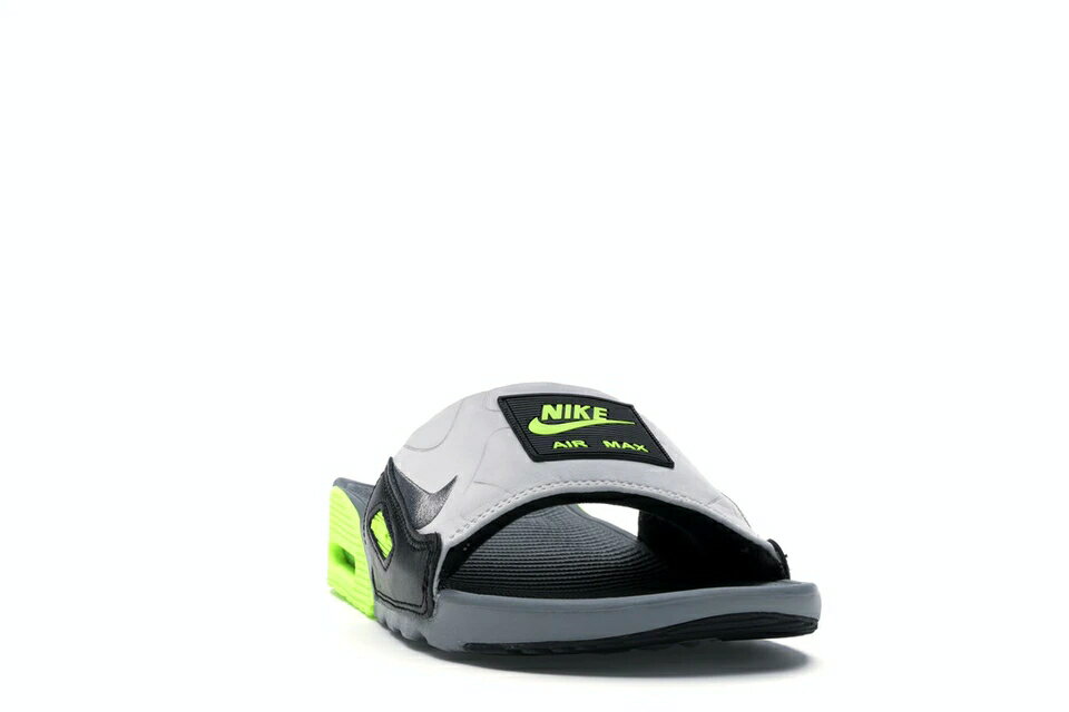 ナイキ NIKE マックス サンダル 灰色 グレー エアマックス スニーカー 【 90 SLIDE SMOKE GREY VOLT BLACK VOLTBLACKSMOKE 】