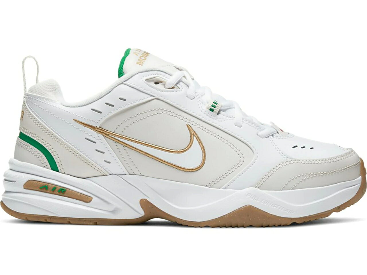 ナイキ NIKE モナーク スニーカー 【 AIR MONARCH IV PHANTOM GREY WHITE GREYLUCKY GREENMETALLIC GOLD 】