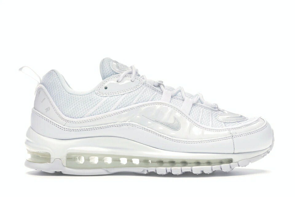 ナイキ NIKE マックス エアマックス スニーカー 【 98 WHITE PURE PLATINUMBLACKREFLECT SILVER 】