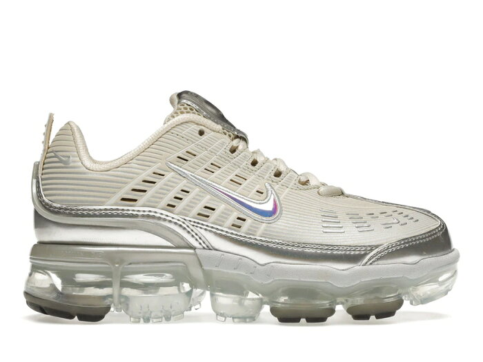 ナイキ NIKE エアヴェイパーマックス レディース スニーカー 【 360 FOSSIL WOMENS BLACKSUMMIT WHITEMETALLIC SILVER 】