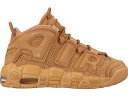 ナイキ アップテンポ 茶色 ブラウン エアモアアップテンポ モアテン 【 NIKE AIR MORE UPTEMPO FLAX (GS) / FLAX FLAX-GUM LIGHT BROWN 】 キッズ ベビー マタニティ スニーカー