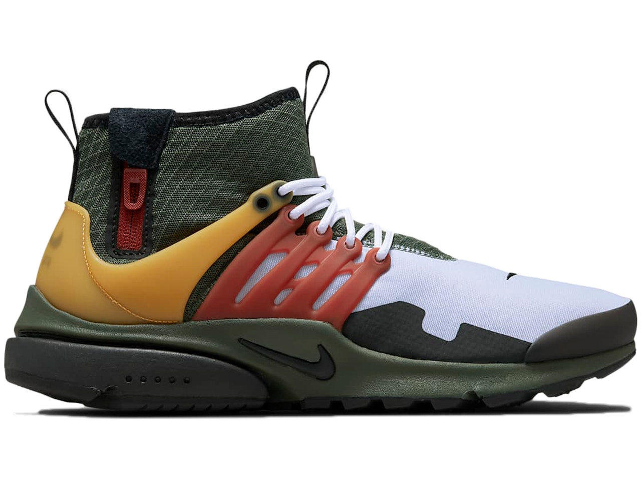 ナイキ プレスト ミッド カーボン 緑 グリーン 黒色 ブラック エア スターウォーズ スニーカー メンズ 【 NIKE AIR PRESTO MID UTILITY STAR WARS BOBA FETT / CARBON GREEN BLACK GHOST POLLEN 】