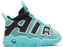 ナイキ アップテンポ アクア エアモアアップテンポ モアテン 【 NIKE AIR MORE UPTEMPO LIGHT AQUA (TD) / LIGHT AQUA BLACK-WHITE 】