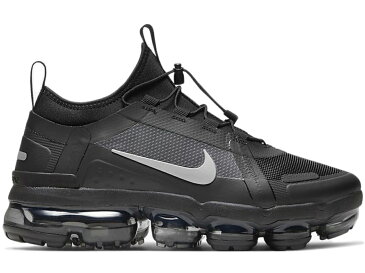 ナイキ NIKE 黒色 ブラック エアヴェイパーマックス レディース スニーカー 【 2019 UTILITY BLACK WOMENS BLACKWHITEREFLECT SILVER 】