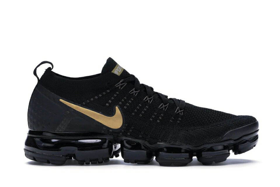 ナイキ NIKE 黒色 ブラック ゴールド エアヴェイパーマックス レディース スニーカー 【 2 BLACK METALLIC GOLD WOMENS PLATINUM VAST GREY 】