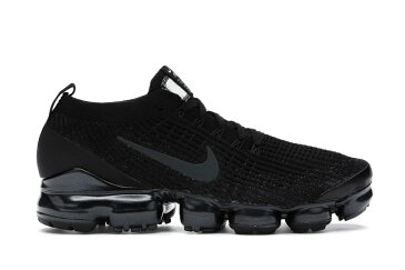 ナイキ NIKE フライニット エアヴェイパーマックス 3.0 スニーカー 【 FLYKNIT TRIPLE BLACK ANTHRACITEWHITEMETALLIC SILVER 】