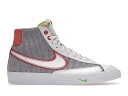 iCL uCU[ ~bh DF O[ F zCg  bh Xj[J[ Y y NIKE BLAZER MID 77 RECYCLED JERSEYS / GREY WHITE SPORT RED ELECTRIC z