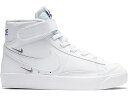 ナイキ NIKE ブレイザー ミッド 白色 ホワイト キッズ 【 BLAZER MID 77 LX WHITE PS HYPER ROYALBLACKWHITE 】