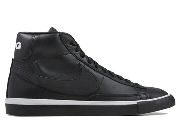 ナイキ NIKE ブレイザー ハイ 黒色 ブラック スニーカー 【 BLAZER HIGH COMME DES GARCONS BLACK WHITE BLACKWHITE 】