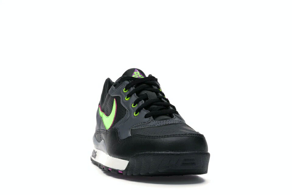 ナイキ NIKE 黒色 ブラック スニーカー 【 AIR WILDWOOD ACG BLACK ELECTRIC GREEN HYPER VIOLETDARK GREYELECTRIC 】