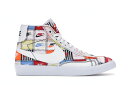 ナイキ ブレイザー ミッド 白色 ホワイト スニーカー メンズ 【 NIKE BLAZER MID PATCHWORK / WHITE MULTI COLOR 】