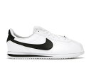 ナイキ NIKE コルテッツ 白色 ホワイト 黒色 ブラック ジュニア キッズ 【 CORTEZ BASIC WHITE BLACK GS 】