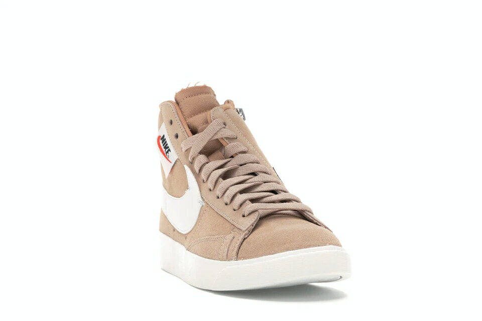 ナイキ NIKE ブレイザー ミッド レベル ベージュ 白色 ホワイト レディース スニーカー 【 BLAZER MID REBEL BIO BEIGE SUMMIT WHITE WOMENS WHITEBLACKPRALINE 】