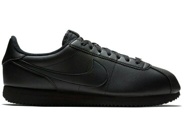 ナイキ NIKE コルテッツ レザー スニーカー 【 CORTEZ BASIC LEATHER TRIPLE BLACK ANTHRACITE 】