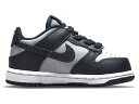 ナイキ NIKE ダンク ジョージタウン ダンクロー 赤ちゃん 【 GEORGETOWN BABY MIDNIGHT NAVY GREY WHITE 】