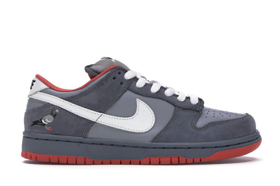 ナイキ エスビー ダンク ステープル 灰色 グレー 白色 ホワイト ダンクロー スニーカー メンズ 【 NIKE SB DUNK LOW STAPLE NYC PIGEON / MEDIUM GREY WHITE DARK GREY 】