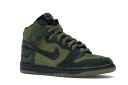 ナイキ エスビー ダンク ハイ 緑 グリーン 黒色 ブラック ディープ フォレスト ダンクハイ スニーカー メンズ 【 NIKE SB DUNK HIGH HULK / CAMPER GREEN BLACK DEEP FOREST 】