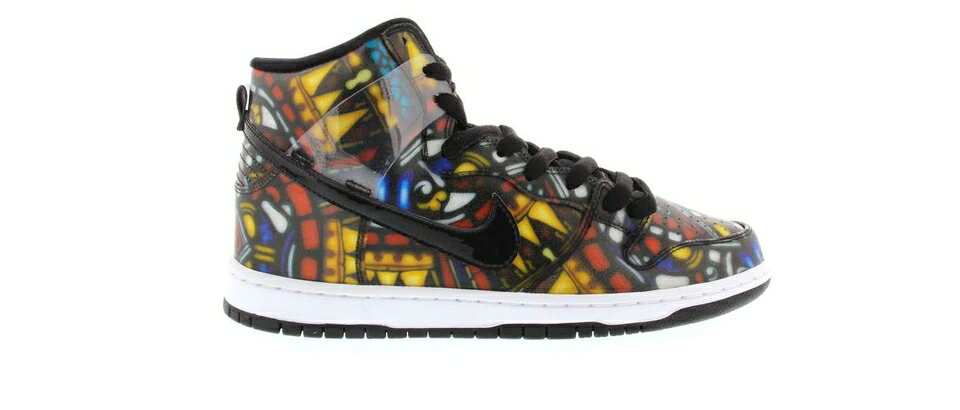 iCL GXr[ _N nC  bh F ubN F zCg _NnC Xj[J[ Y y NIKE SB DUNK HIGH CONCEPTS STAINED GLASS / GYM RED BLACK WHITE z