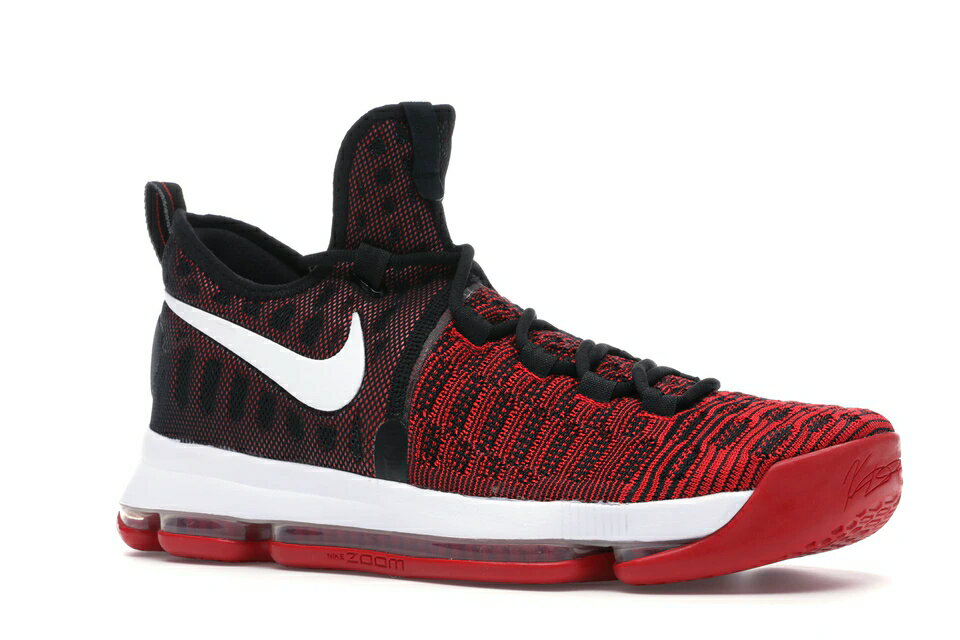 ナイキ NIKE スニーカー 【 KD 9 HARD WORK UNIVERSITY RED WHITEBLACK 】