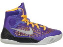 ナイキ NIKE コービー エリート レイカーズ ジュニア キッズ 【 LAKERS KOBE 9 ELITE GS COURT PURPLE WHITELASER ORANGE 】