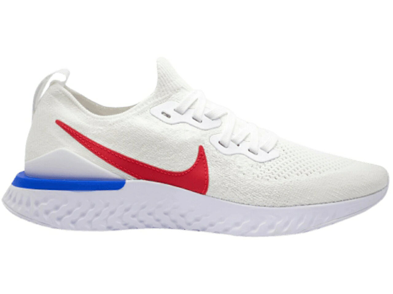 ナイキ NIKE エピック リアクト クラシック クラシックコルテッツ スニーカー 【 EPIC REACT 2 WHITE UNIVERSITY RED RACER BLUE 】