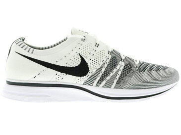 ナイキ NIKE フライニット トレーナー 白色 ホワイト 黒色 ブラック スニーカー 【 FLYKNIT TRAINER WHITE BLACK 2017 BLACKWHITE 】