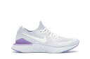 ナイキ エピック リアクト フライニット 白色 ホワイト ピンク WOMEN 039 S スニーカー レディース 【 NIKE EPIC REACT FLYKNIT 2 WHITE PINK FOAM (WOMEN 039 S) / WHITE WHITE PINK FOAM 】