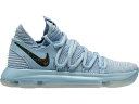 ナイキ 青色 ブルー スニーカー メンズ 【 NIKE KD 10 ANNIVERSARY / FAINT BLUE MULTI COLOR 】