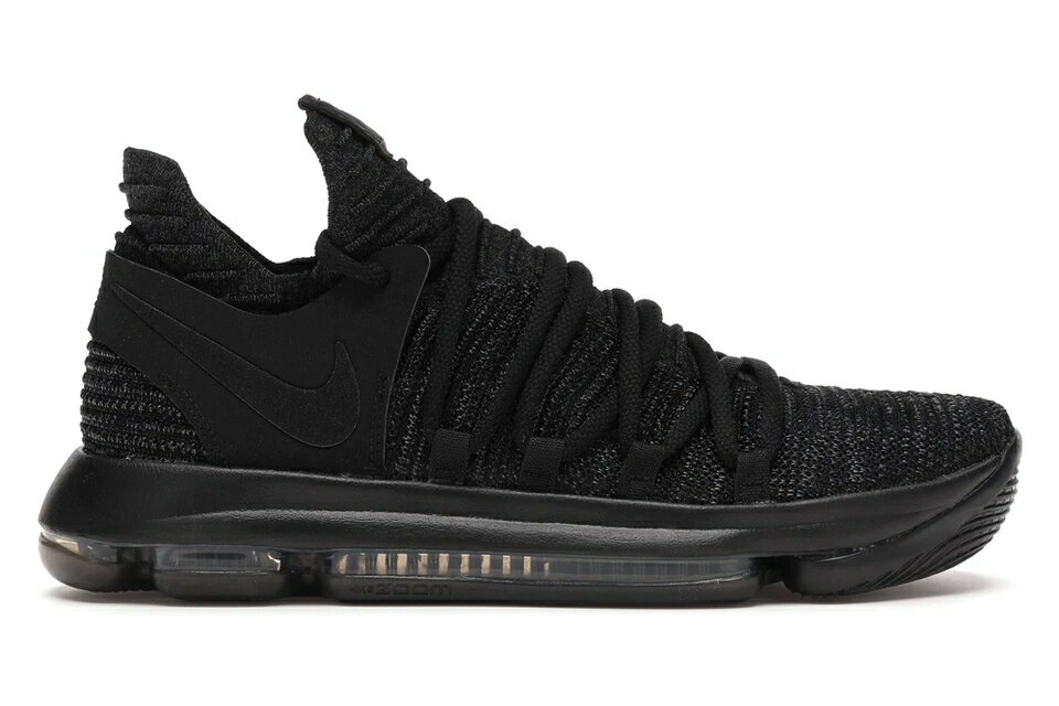 ナイキ NIKE スニーカー 【 KD 10 BLACKOUT BLACK BLACKDARK GREY 】