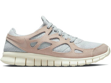 ナイキ NIKE フリー ラン スニーカー 【 FREE RUN 2 FOSSIL STONE PURE PLATINUM STONEWOLF GREY 】